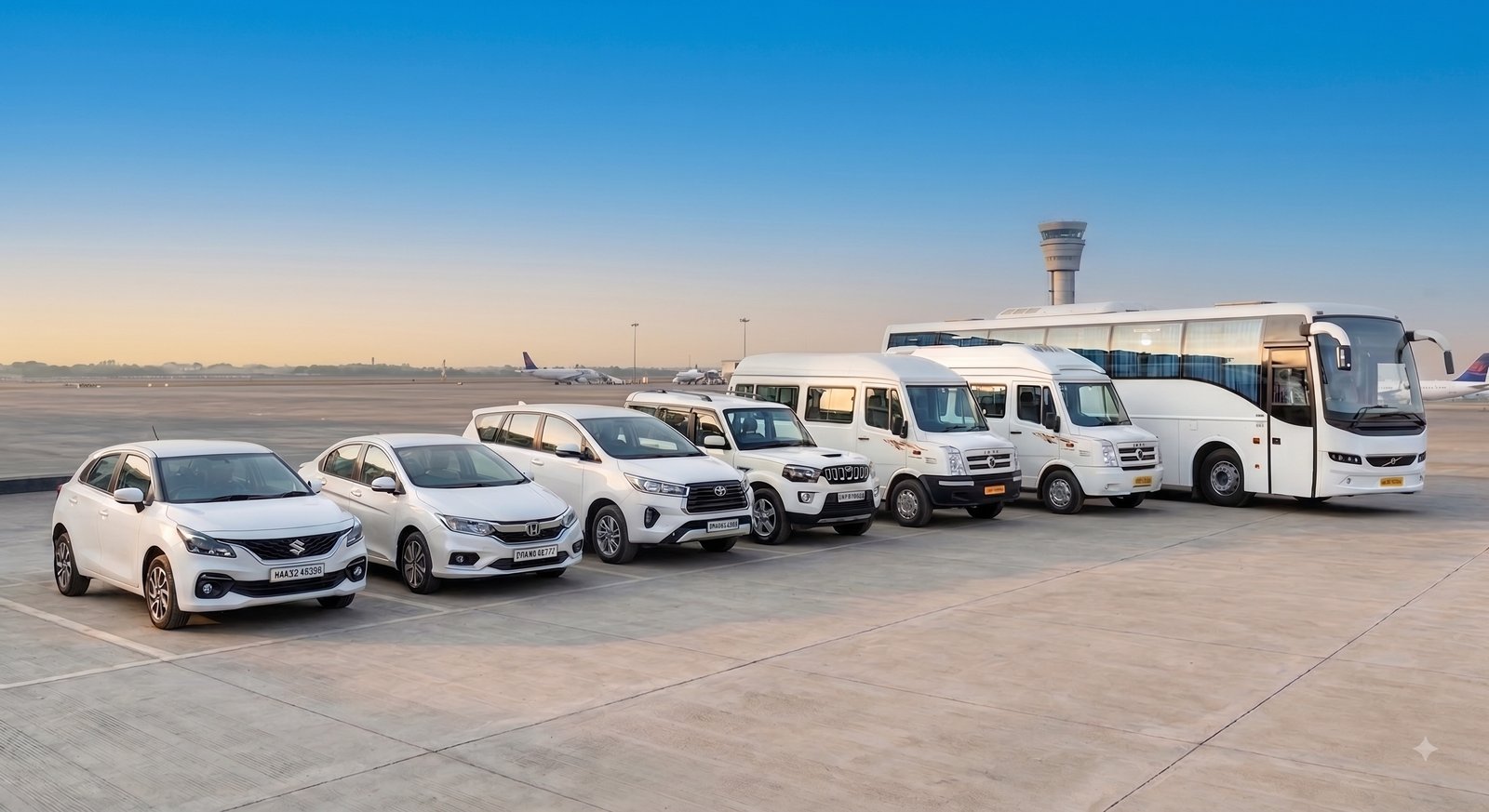 HolidayXP Fleet at Airport
